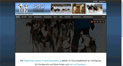 Desktop Screenshot of huskyclub.de